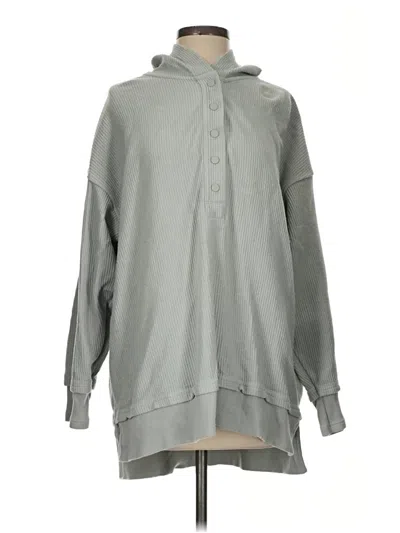 Pre-owned Aerie Poncho In Gray