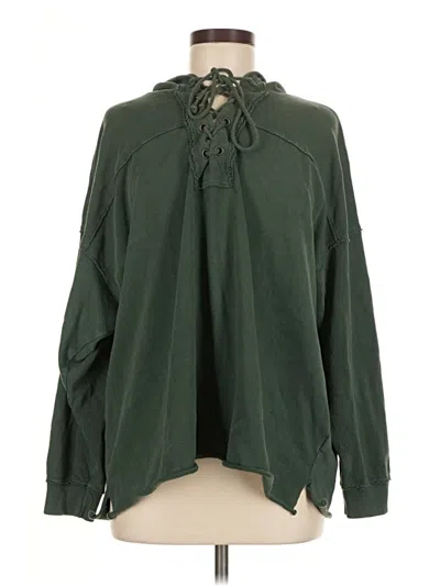 Pre-owned Aerie Poncho In Green