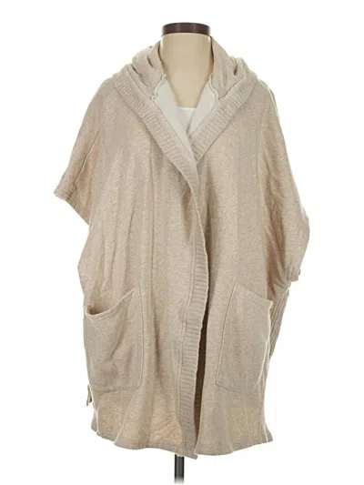 Pre-owned Aerie Poncho In Tan
