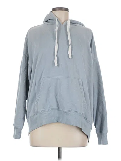 Pre-owned Aerie Pullover Hoodie In Blue