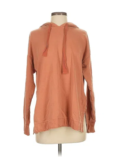 Pre-owned Aerie Pullover Hoodie In Brown
