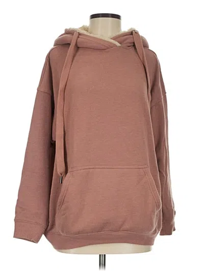 Pre-owned Aerie Pullover Hoodie In Brown