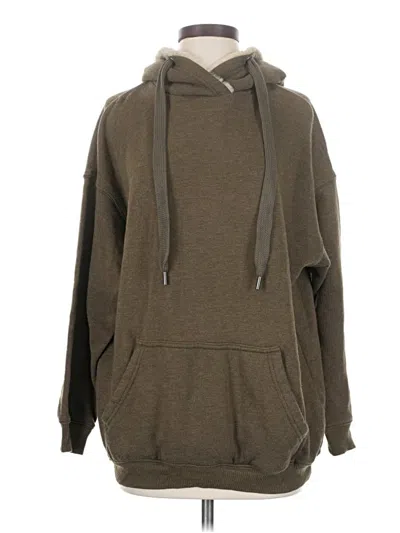 Pre-owned Aerie Pullover Hoodie In Brown