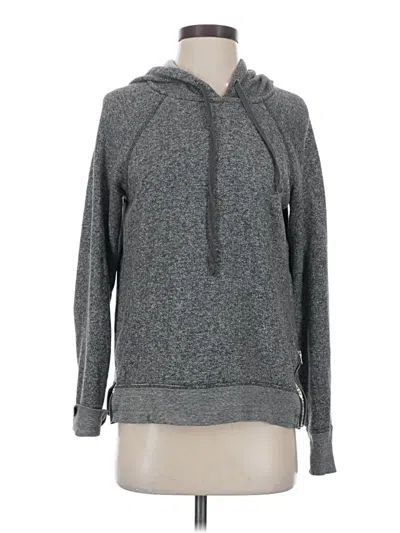 Pre-owned Aerie Pullover Hoodie In Gray
