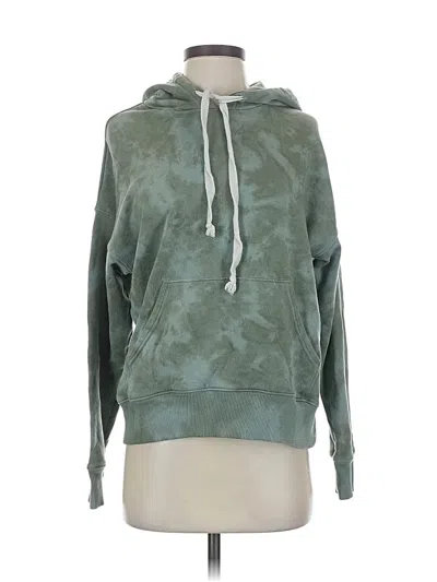 Pre-owned Aerie Pullover Hoodie In Green