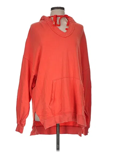 Pre-owned Aerie Pullover Hoodie In Orange