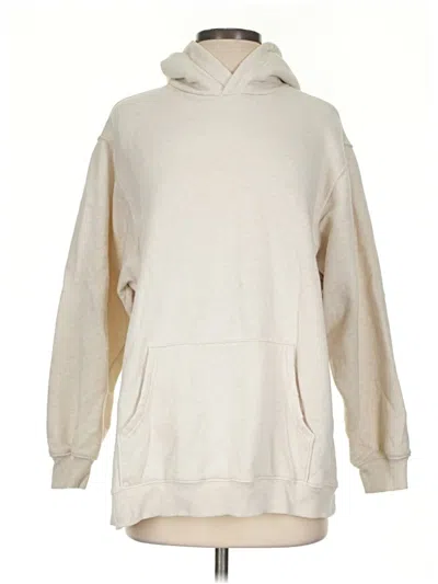 Pre-owned Aerie Pullover Hoodie In Tan
