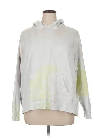Pre-owned Aerie Pullover Hoodie In White