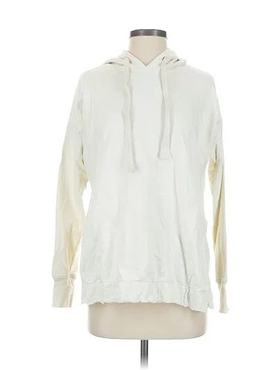 Pre-owned Aerie Pullover Hoodie In White