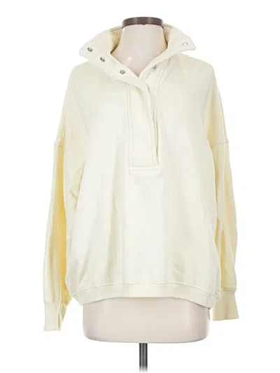 Pre-owned Aerie Pullover Hoodie In White