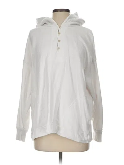 Pre-owned Aerie Pullover Hoodie In White