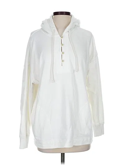 Pre-owned Aerie Pullover Hoodie In White