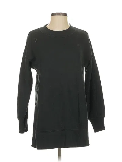 Pre-owned Aerie Pullover Sweater In Black