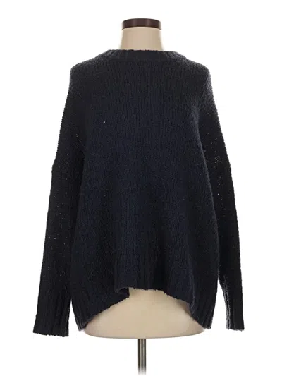 Pre-owned Aerie Pullover Sweater In Black