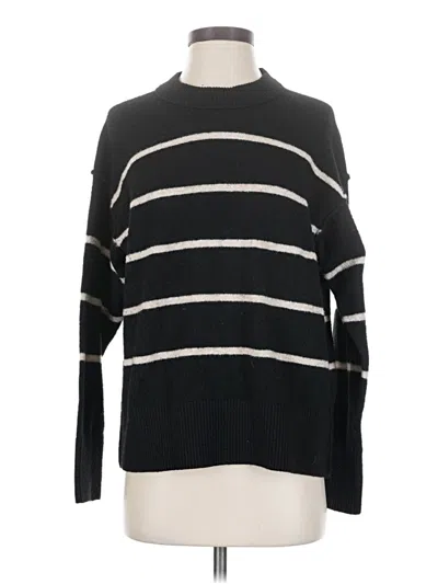 Pre-owned Aerie Pullover Sweater In Black