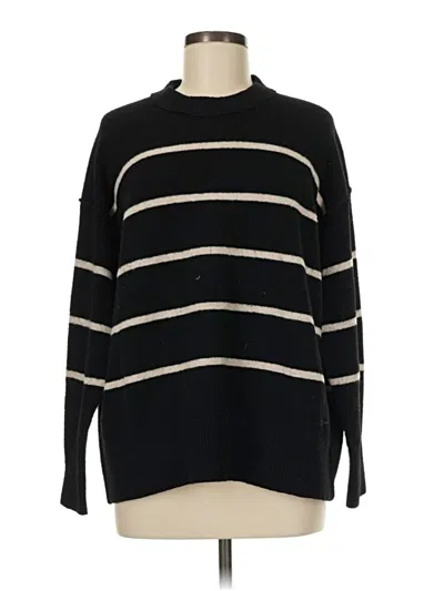Pre-owned Aerie Pullover Sweater In Black