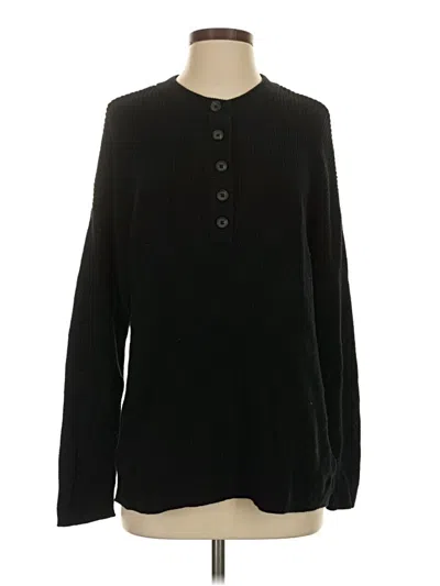 Pre-owned Aerie Pullover Sweater In Black