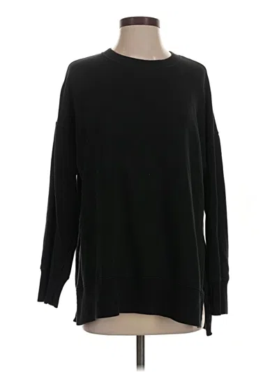Pre-owned Aerie Pullover Sweater In Black