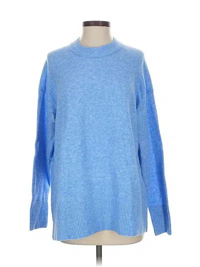 Pre-owned Aerie Pullover Sweater In Blue