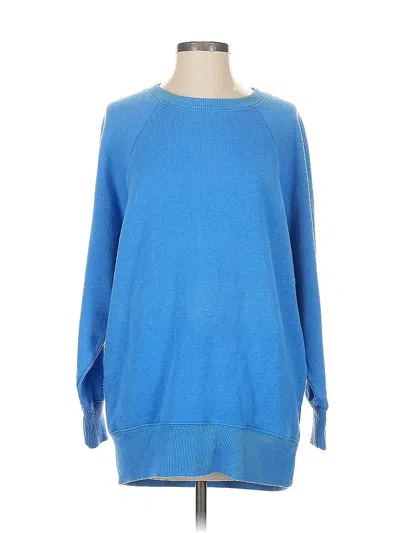 Pre-owned Aerie Pullover Sweater In Blue