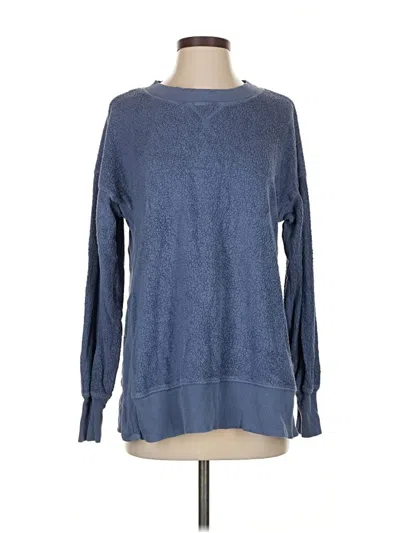 Pre-owned Aerie Pullover Sweater In Blue