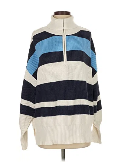 Pre-owned Aerie Pullover Sweater In Blue