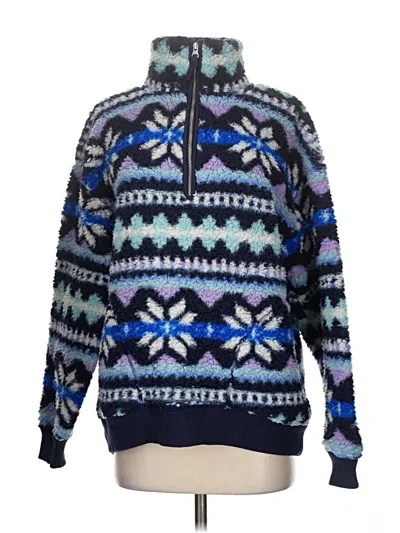 Pre-owned Aerie Pullover Sweater In Blue