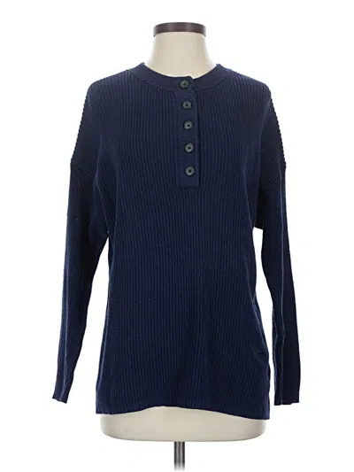 Pre-owned Aerie Pullover Sweater In Blue