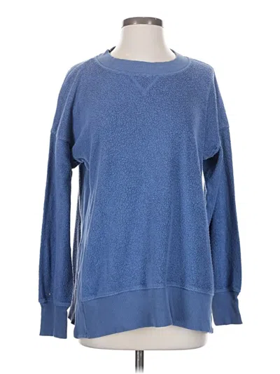 Pre-owned Aerie Pullover Sweater In Blue