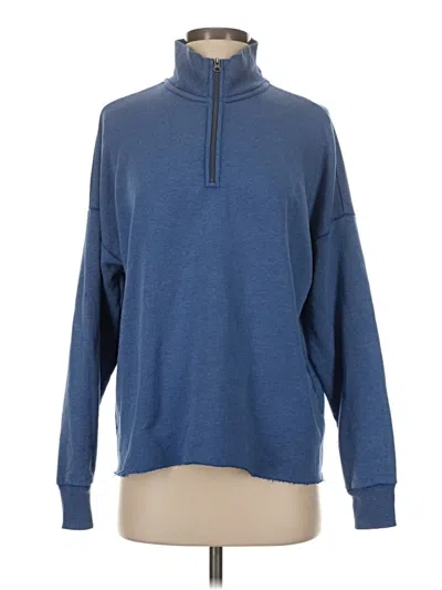 Pre-owned Aerie Pullover Sweater In Blue