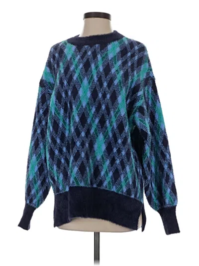 Pre-owned Aerie Pullover Sweater In Blue