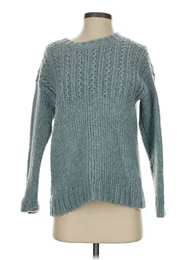 Pre-owned Aerie Pullover Sweater In Blue