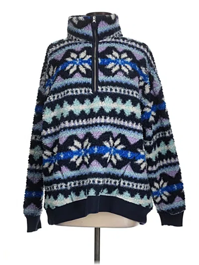 Pre-owned Aerie Pullover Sweater In Blue