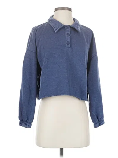 Pre-owned Aerie Pullover Sweater In Blue