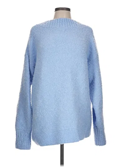 Pre-owned Aerie Pullover Sweater In Blue