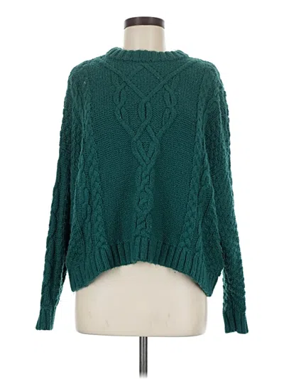 Pre-owned Aerie Pullover Sweater In Blue