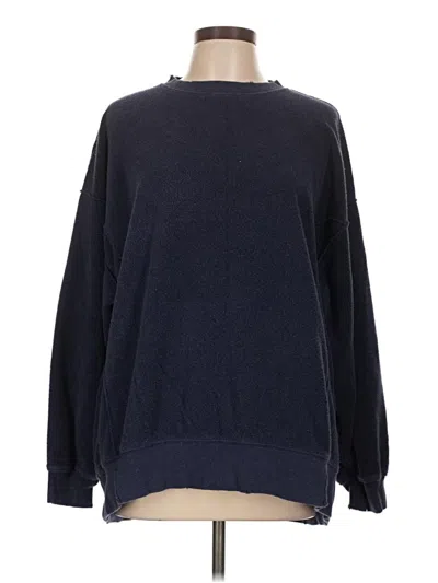 Pre-owned Aerie Pullover Sweater In Blue