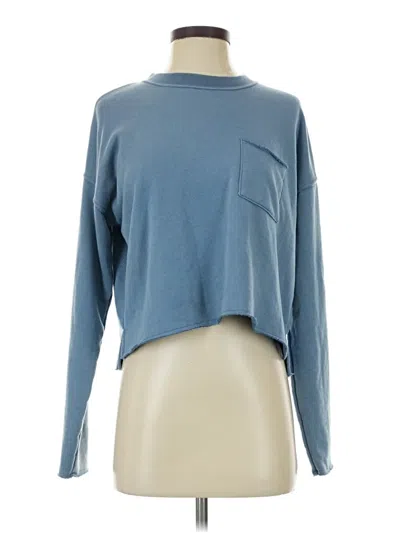 Pre-owned Aerie Pullover Sweater In Blue