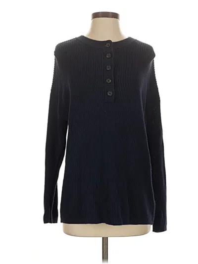 Pre-owned Aerie Pullover Sweater In Blue