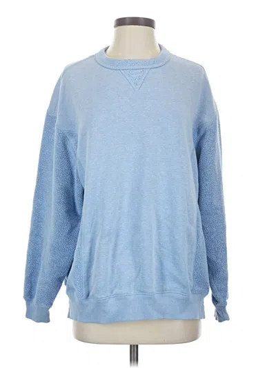 Pre-owned Aerie Pullover Sweater In Blue
