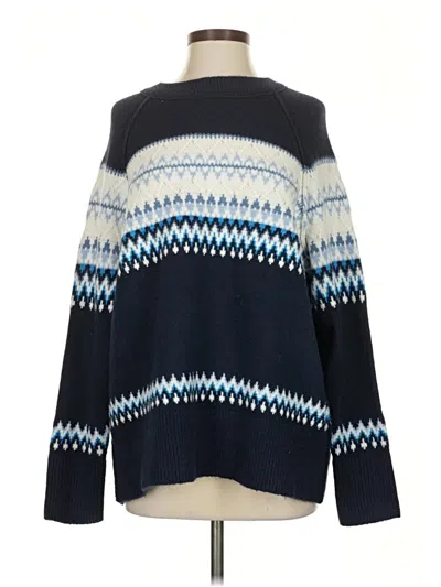 Pre-owned Aerie Pullover Sweater In Blue