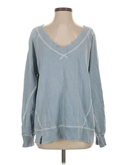 Pre-owned Aerie Pullover Sweater In Blue