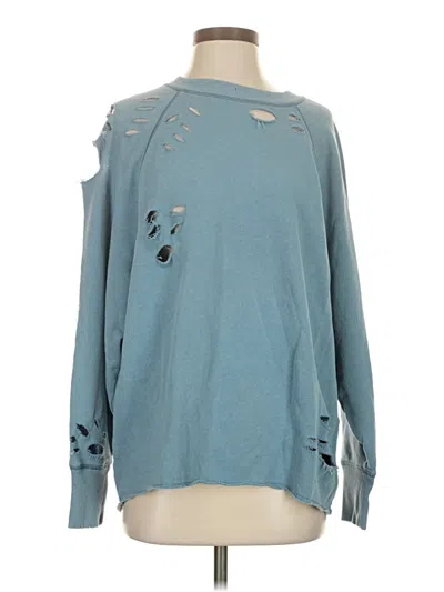 Pre-owned Aerie Pullover Sweater In Blue