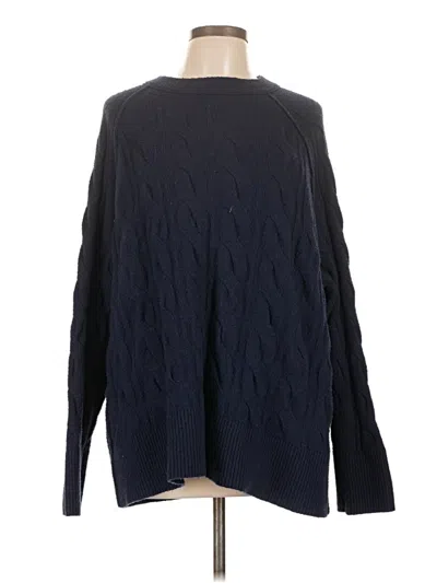 Pre-owned Aerie Pullover Sweater In Blue