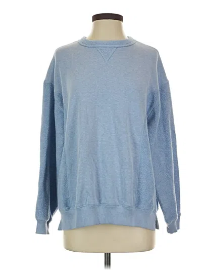 Pre-owned Aerie Pullover Sweater In Blue