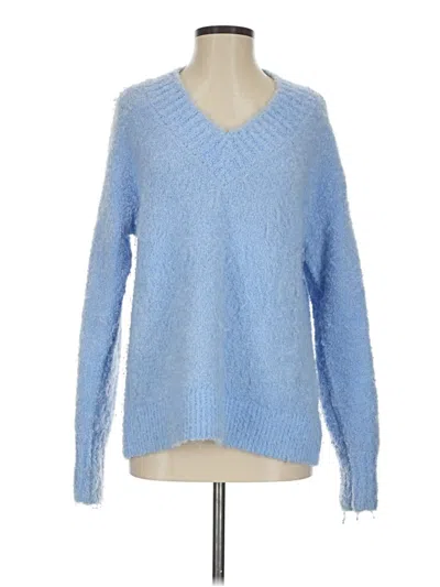 Pre-owned Aerie Pullover Sweater In Blue