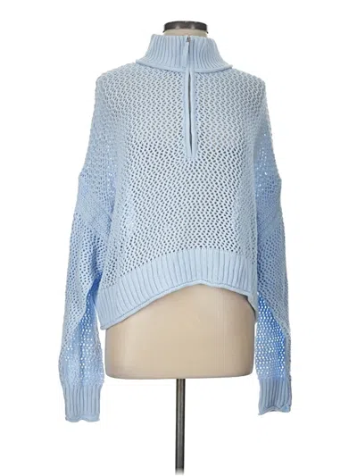 Pre-owned Aerie Pullover Sweater In Blue