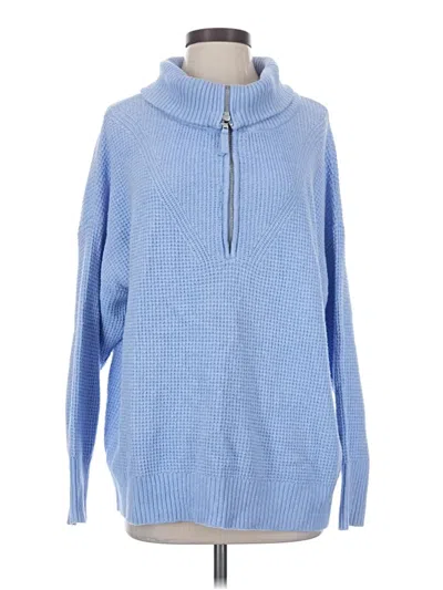 Pre-owned Aerie Pullover Sweater In Blue