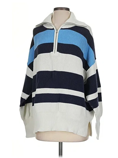 Pre-owned Aerie Pullover Sweater In Blue