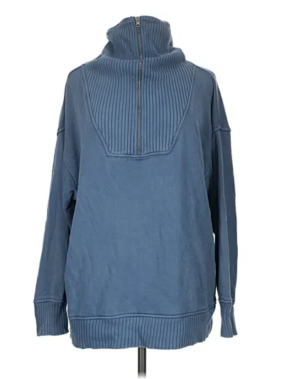 Pre-owned Aerie Pullover Sweater In Blue
